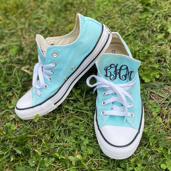 Monogrammed chucks💗 - Picture 3 of 7